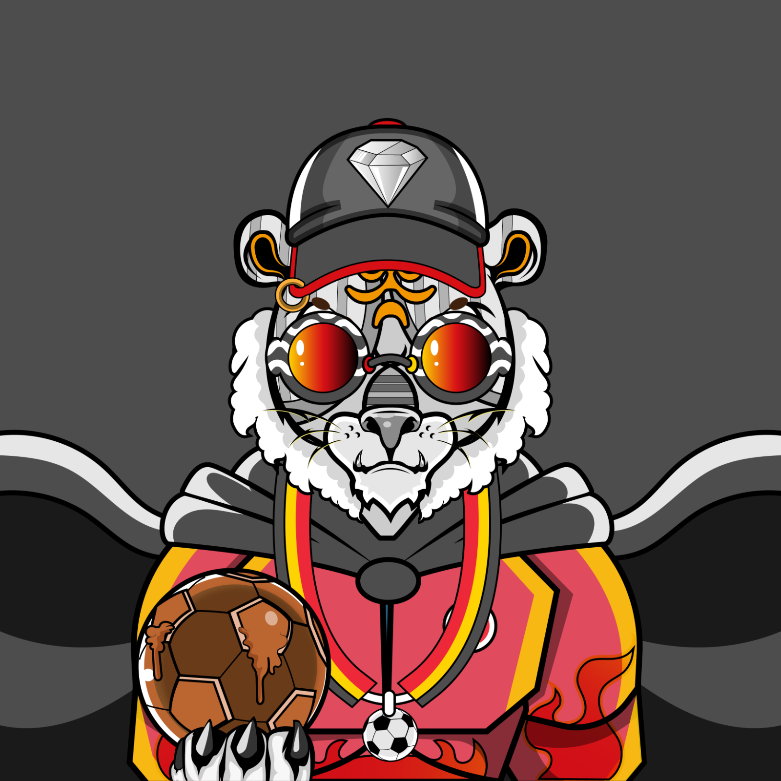 Football TigerChi #0996 NFT on Algorand