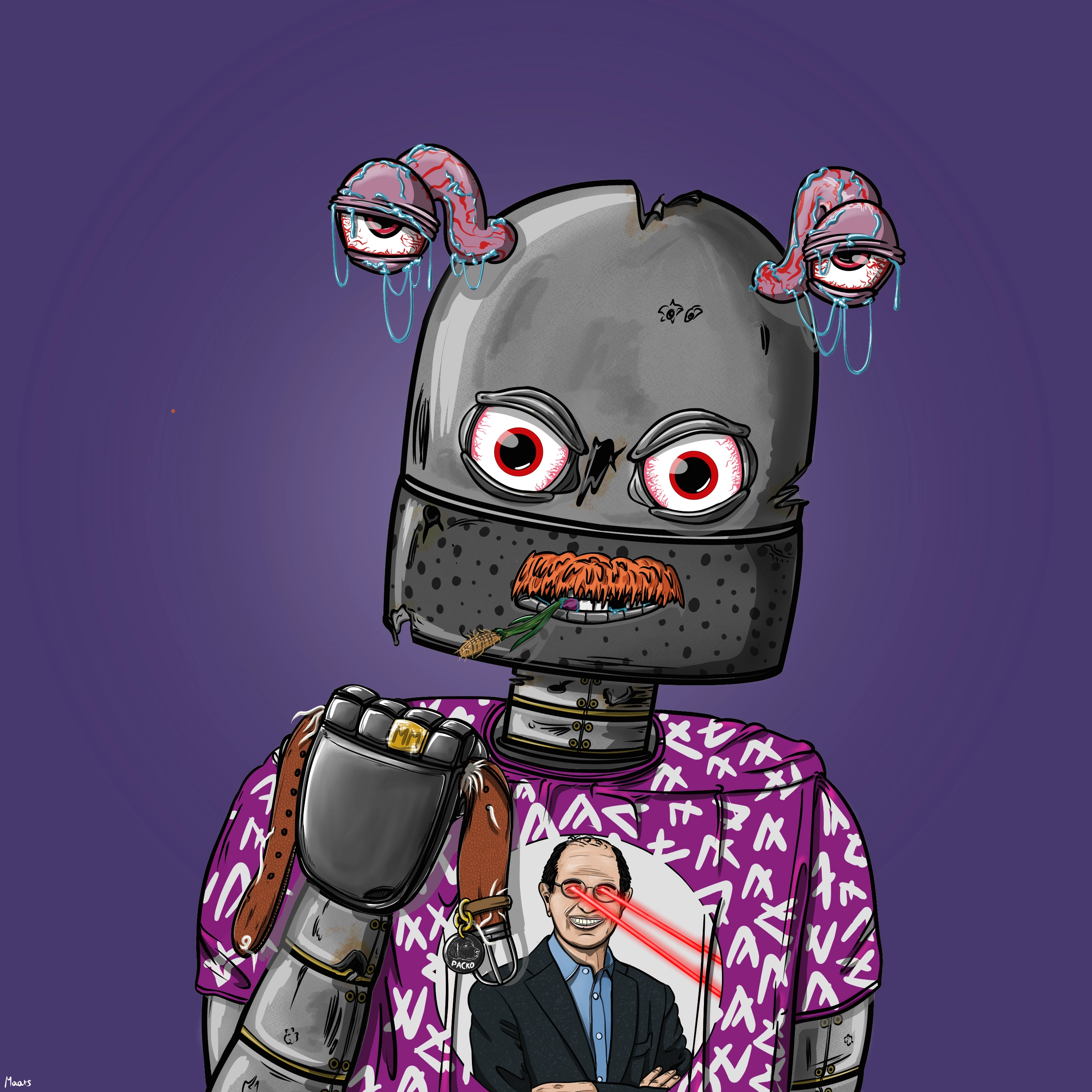 Mental Marvin #871 NFT on Algorand
