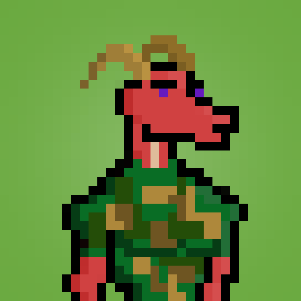 Pixel Dragon: #249 NFT on Algorand