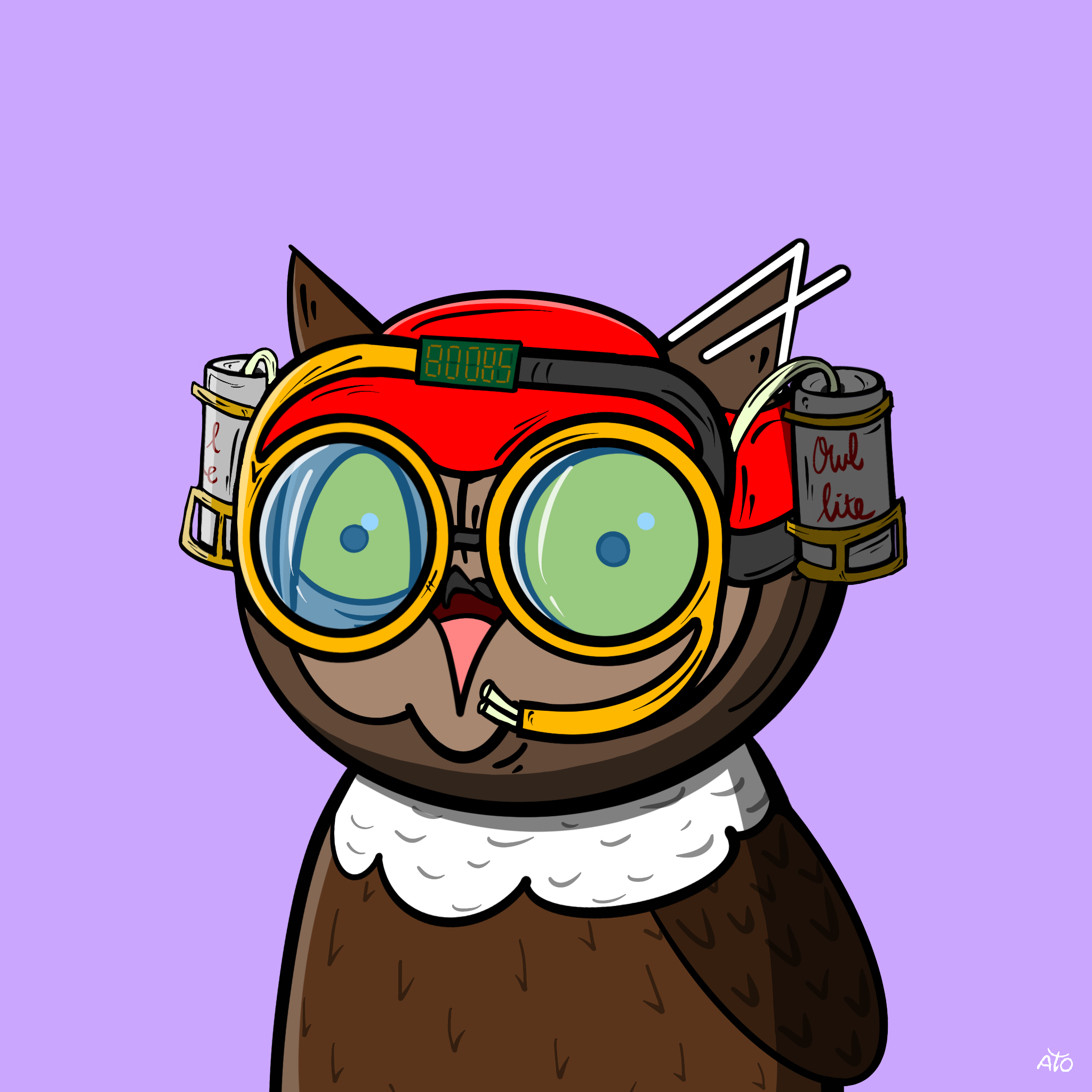 AOWL #867 NFT on Algorand
