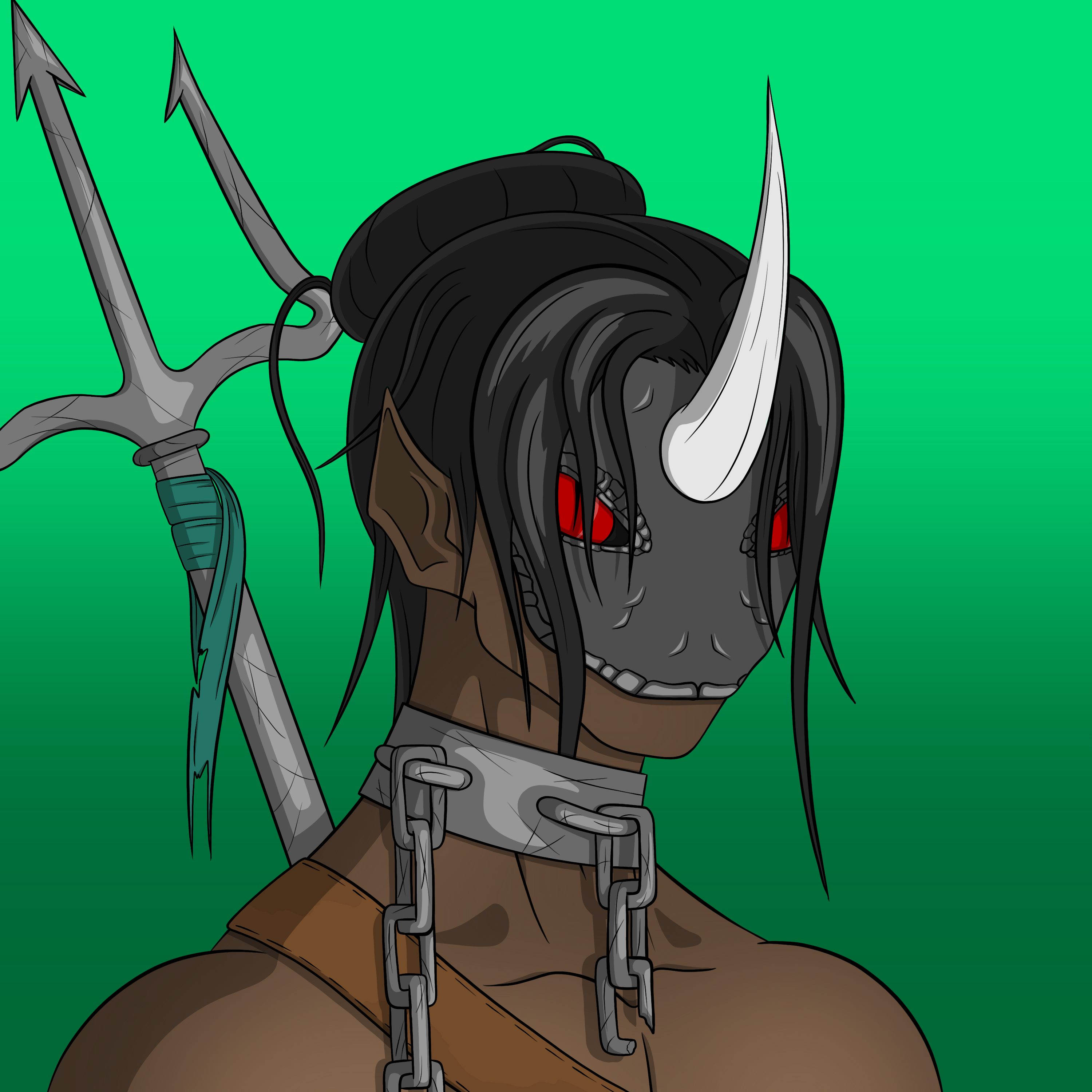 Dark Coin Champion #0589 NFT on Algorand