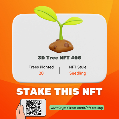 3D Tree NFT #05 - CryptoTrees