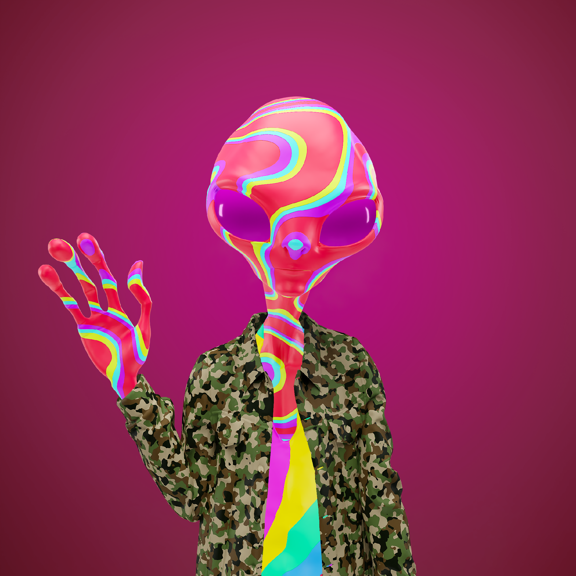 Alien Tourism3523 NFT on Algorand