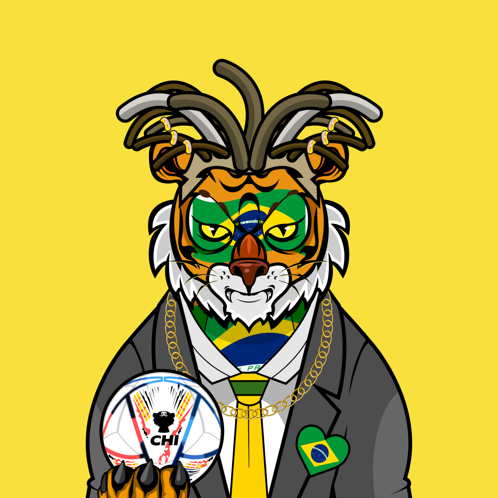 Football TigerChi #1269 NFT on Algorand