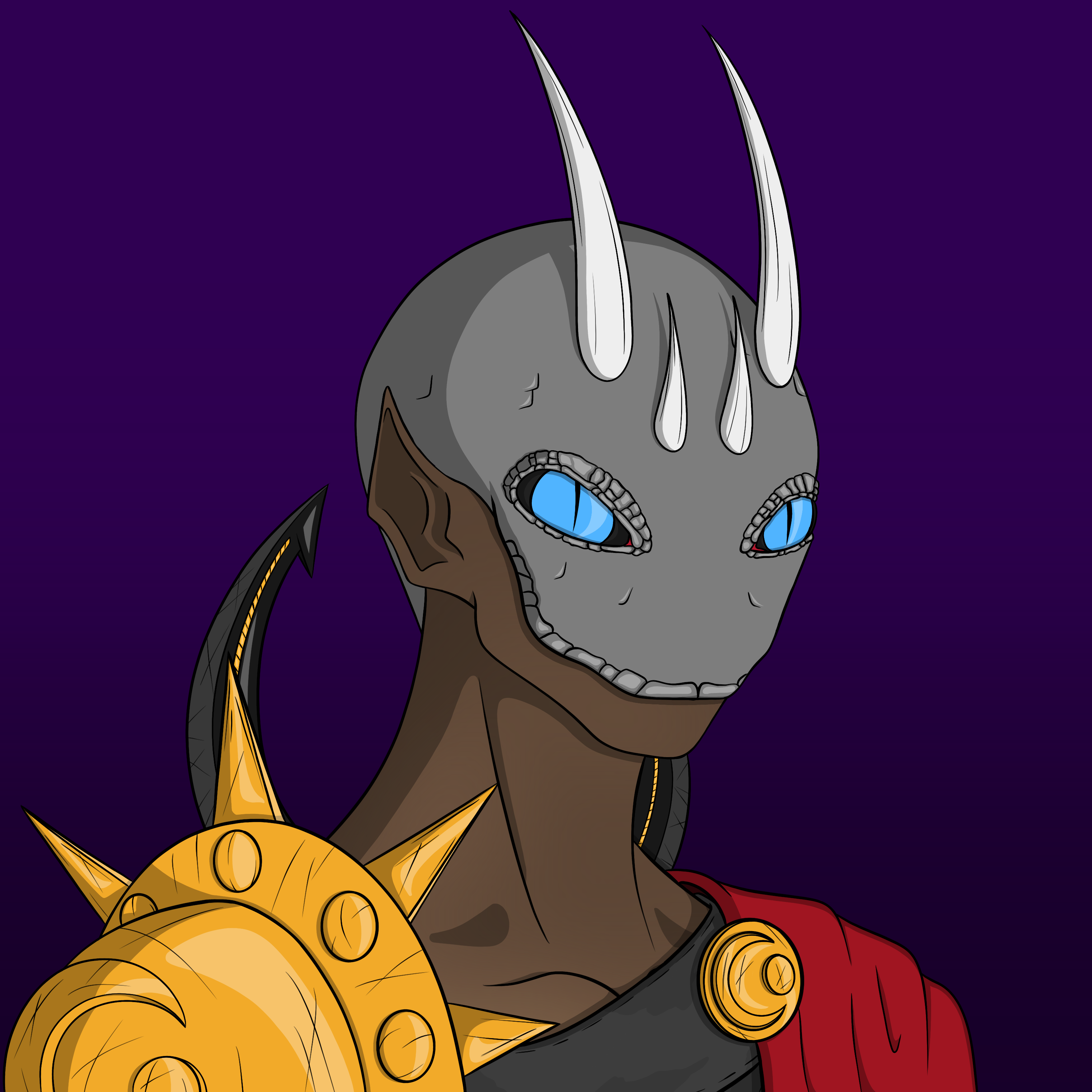 Dark Coin Champion #0569 NFT on Algorand