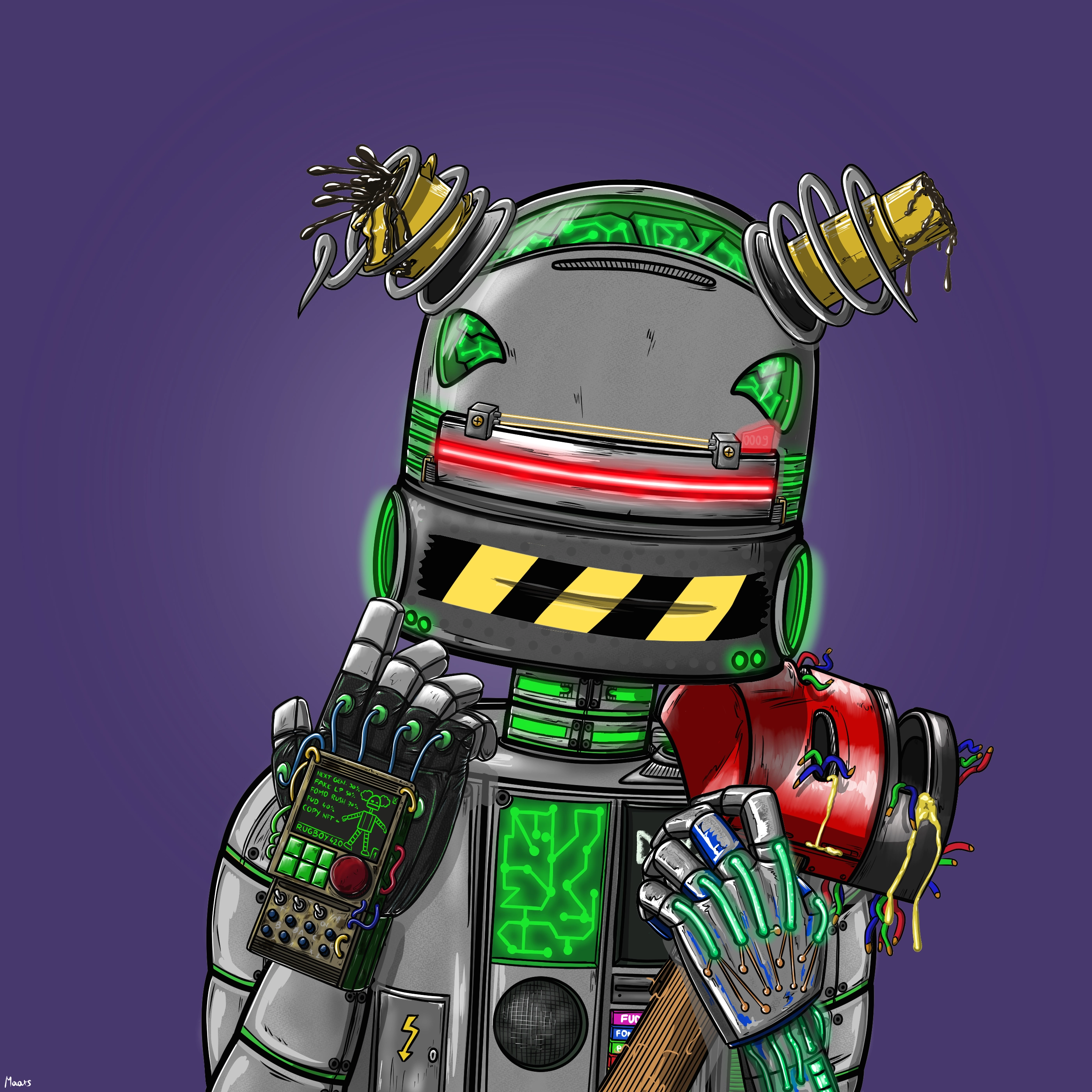 Mental Marvin #3429 NFT on Algorand
