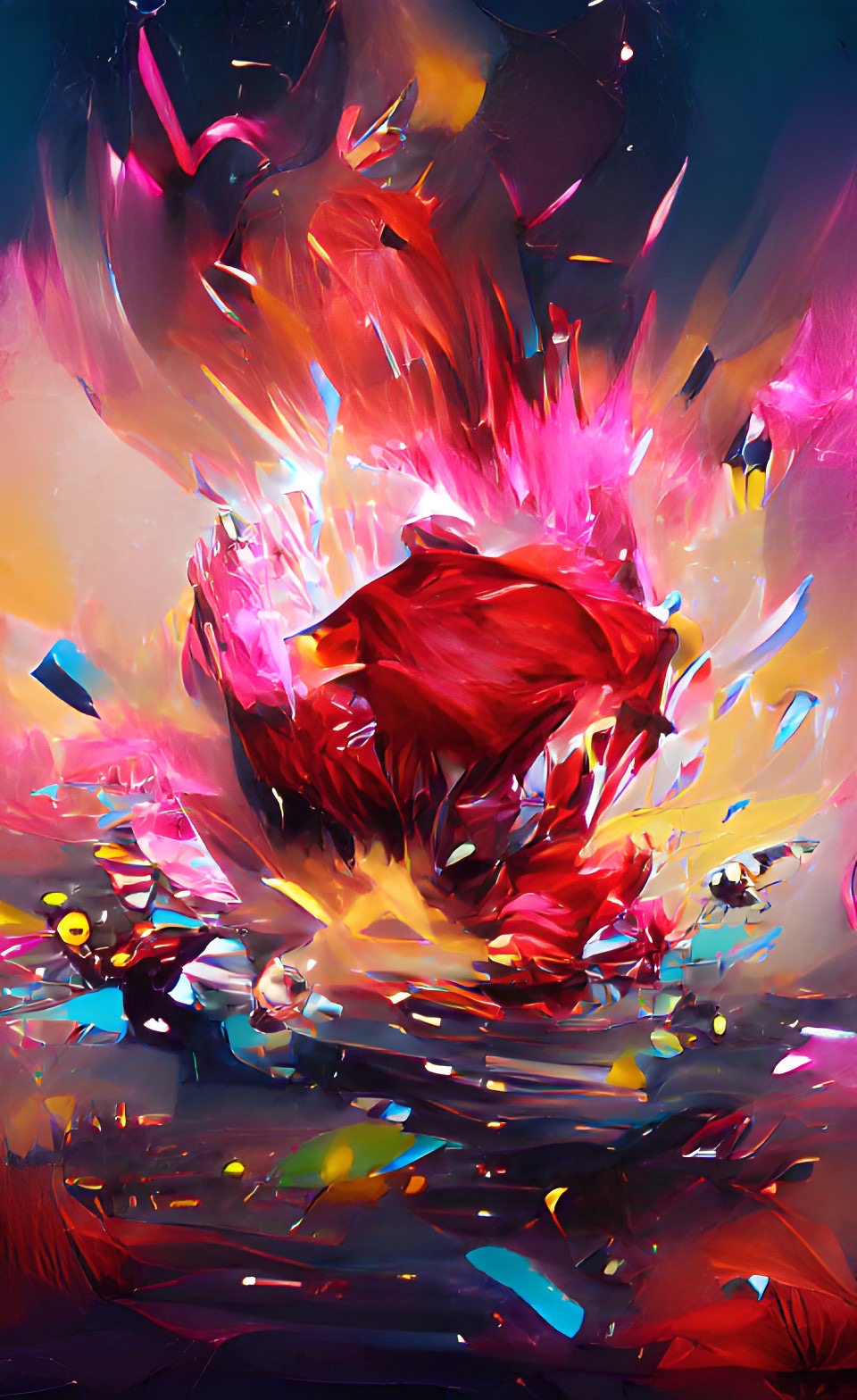 Destroyed gem no. 4 NFT on Algorand