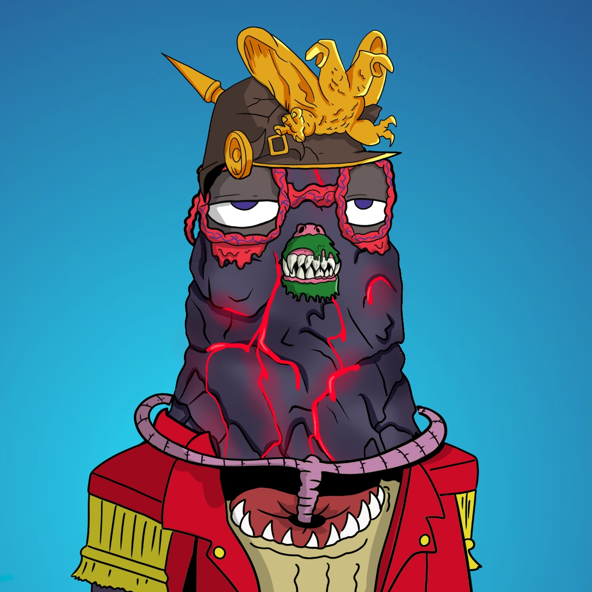 Mutant Ghetto Pigeon #280 NFT on Algorand