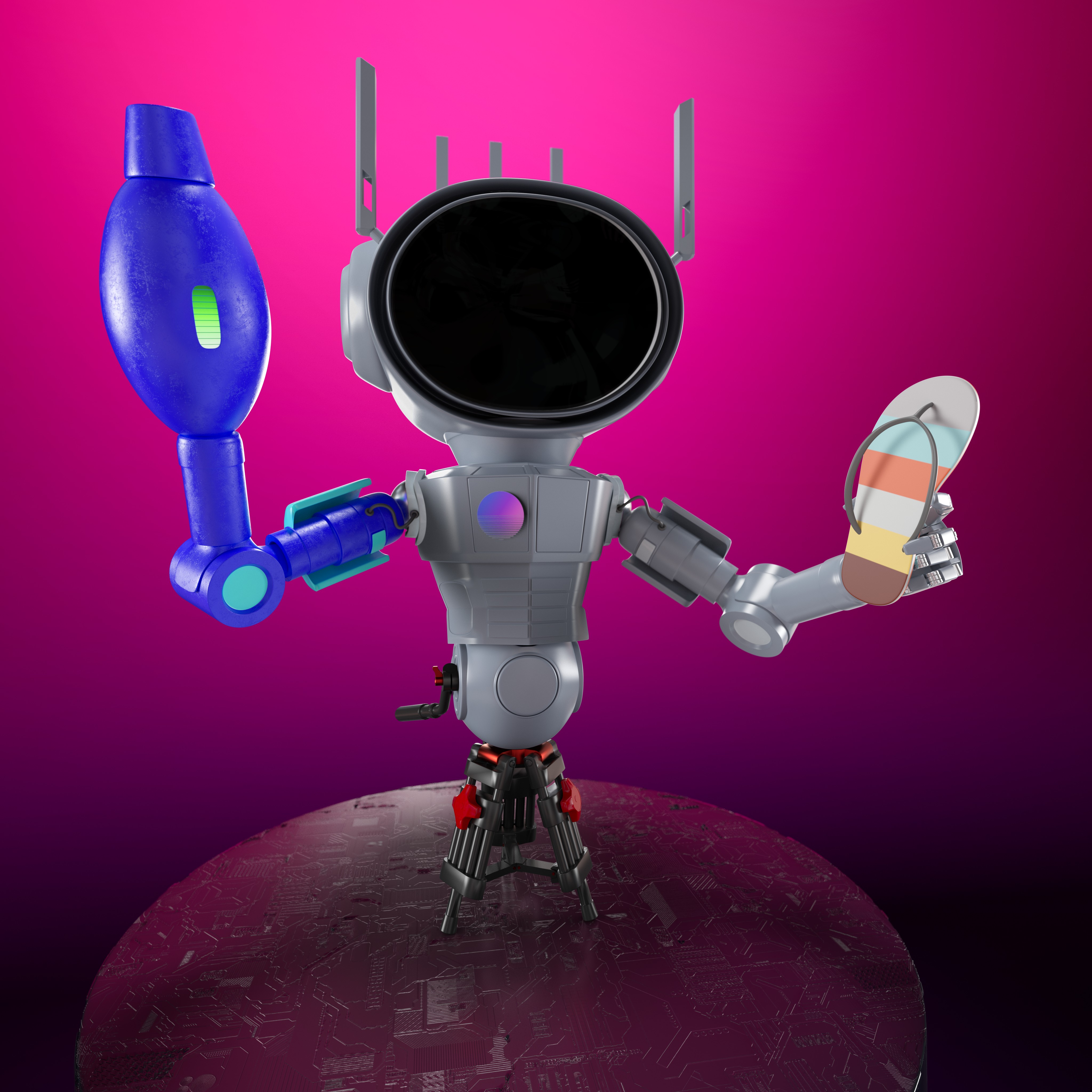 SockBot V1 No. 0175 NFT on Algorand