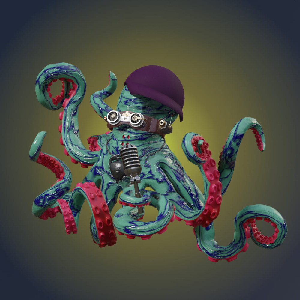 OctOpuls 3D #011 NFT on Algorand