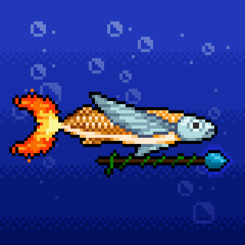 Fighting Fish #1344 NFT on Algorand