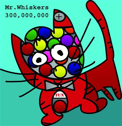 Mr. Whiskers 300,000,000 #15