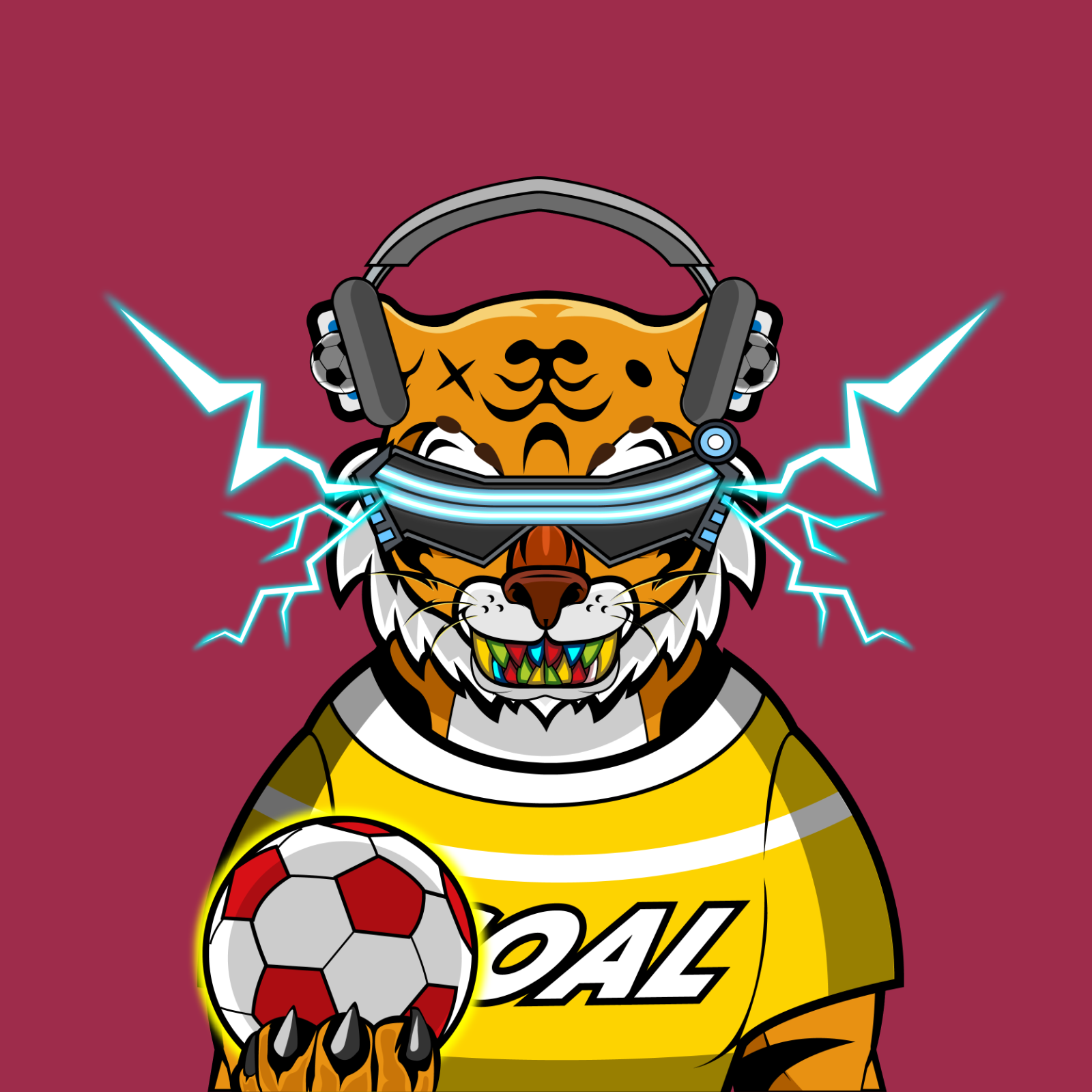 Football TigerChi #1117 NFT on Algorand