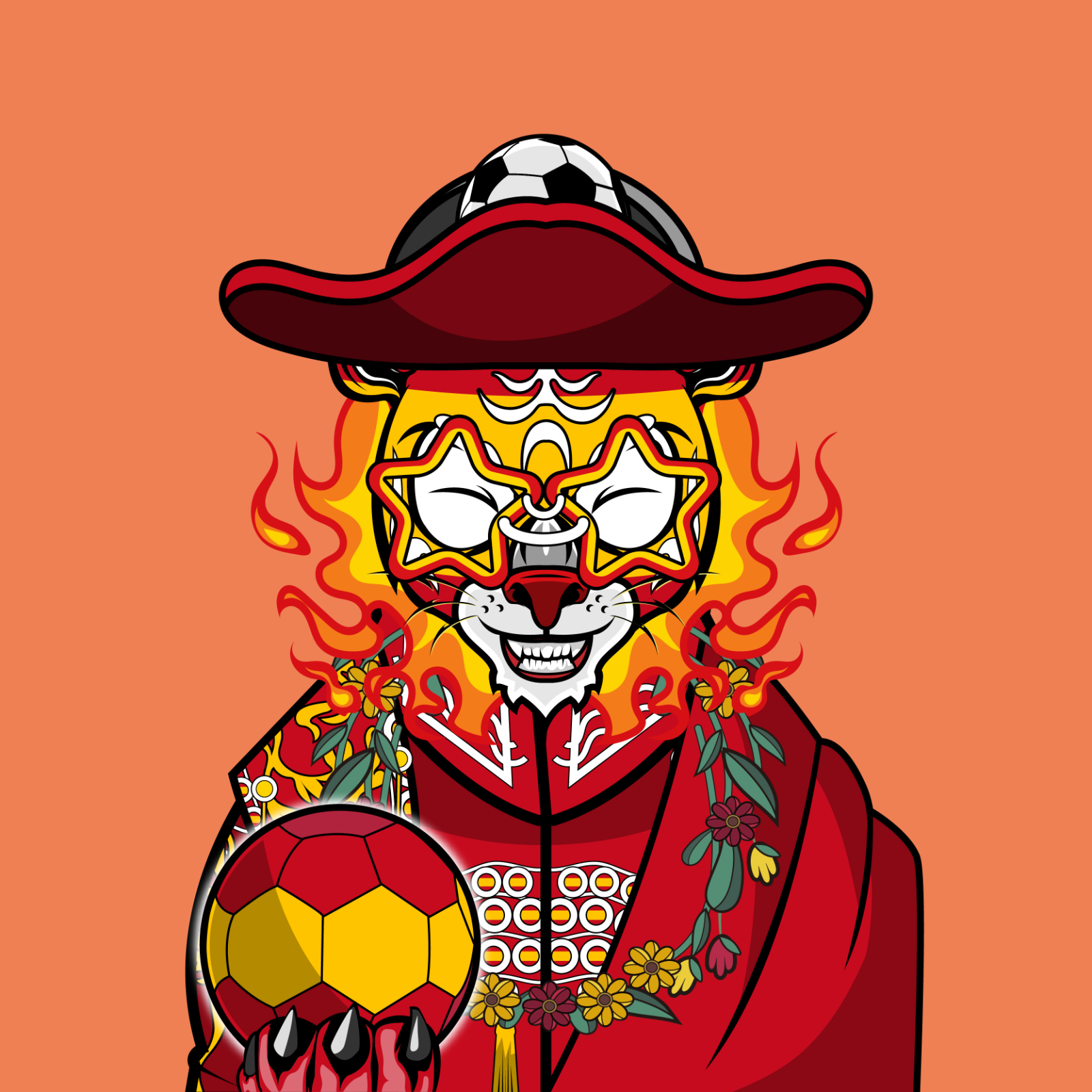 Football TigerChi #1061 NFT on Algorand