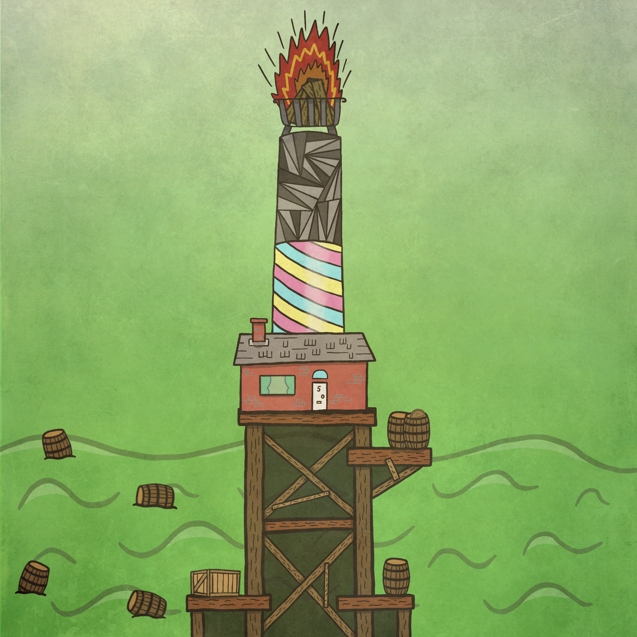 The Lighthouse #0513 NFT on Algorand