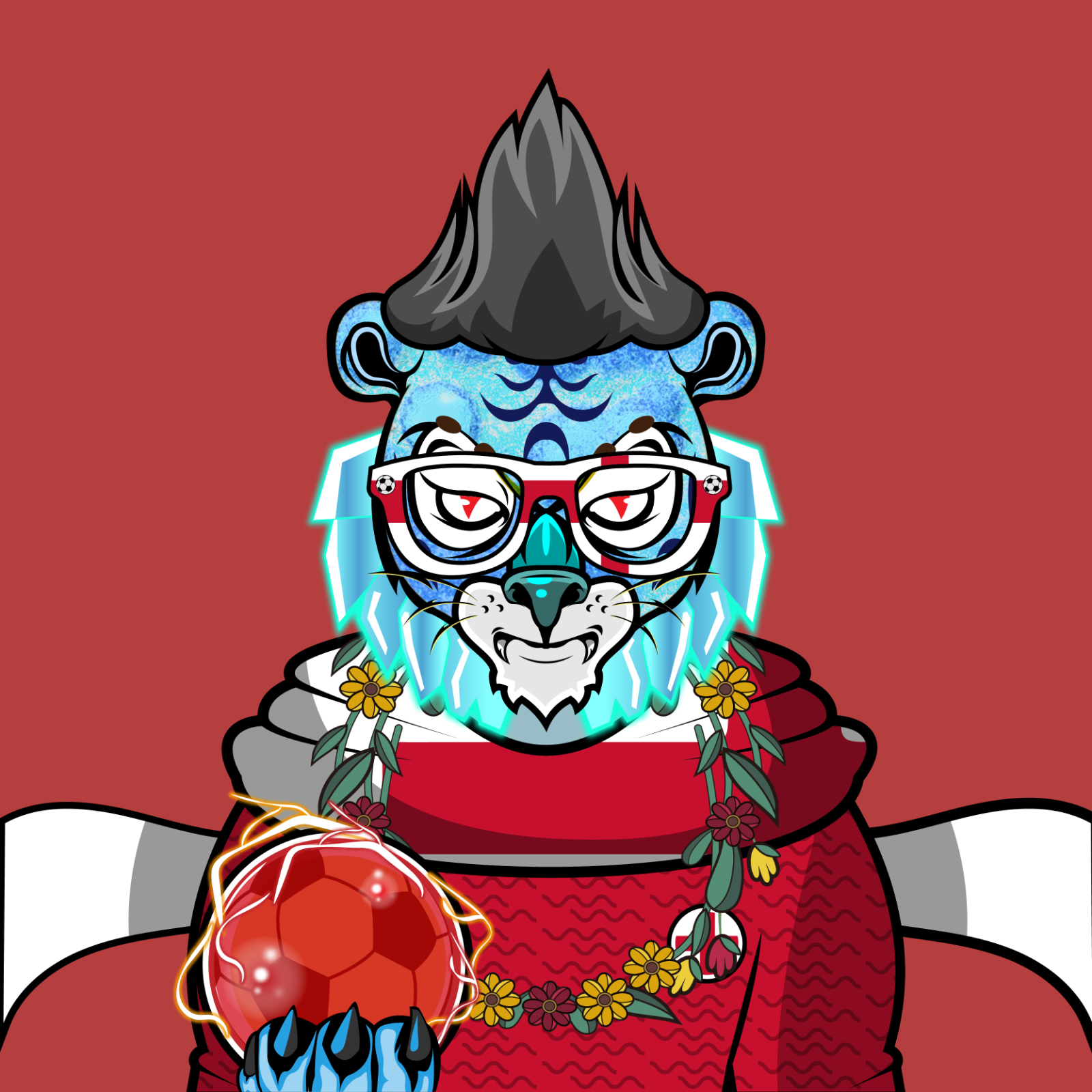 Football TigerChi #1458 NFT on Algorand