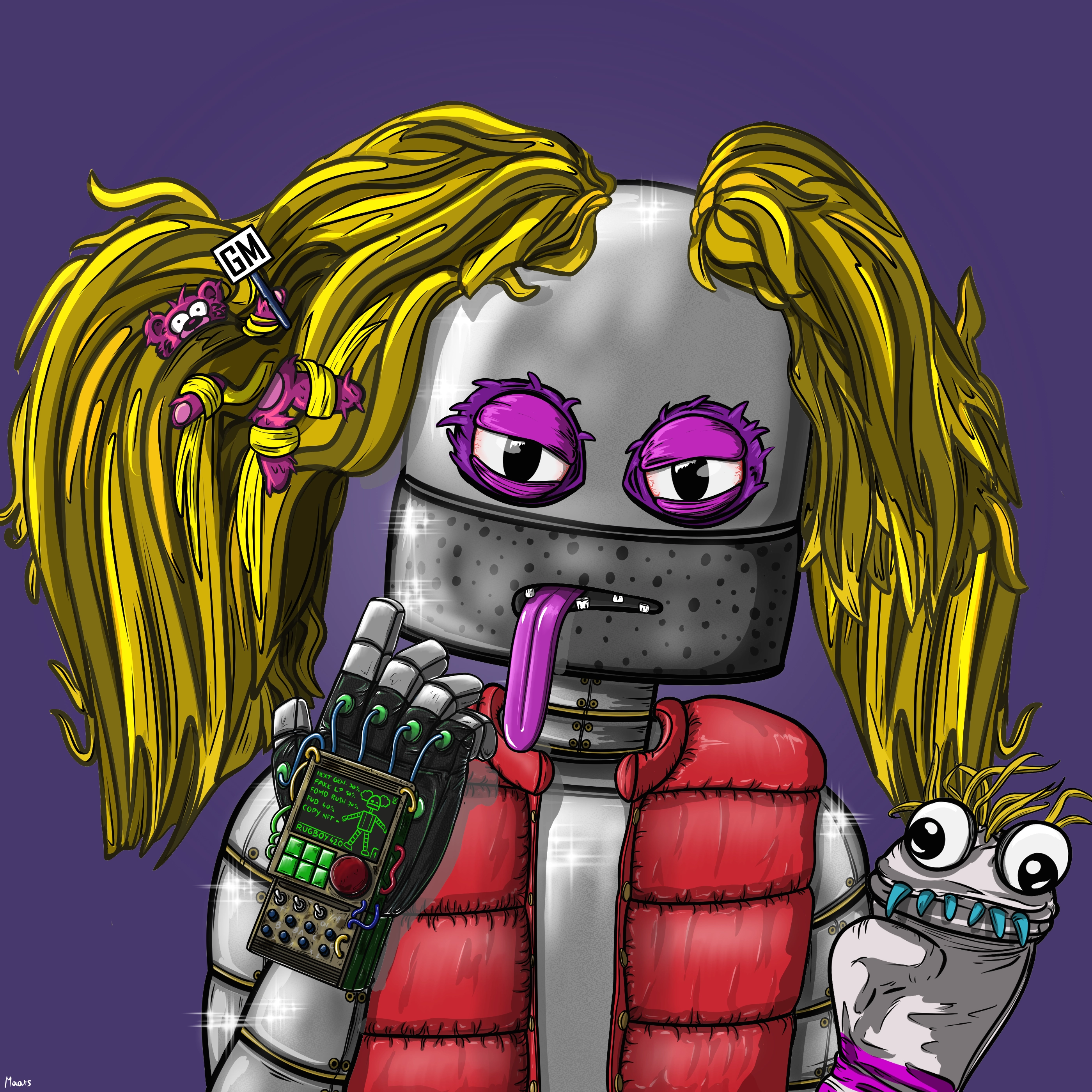 Mental Marvin #2560 NFT on Algorand