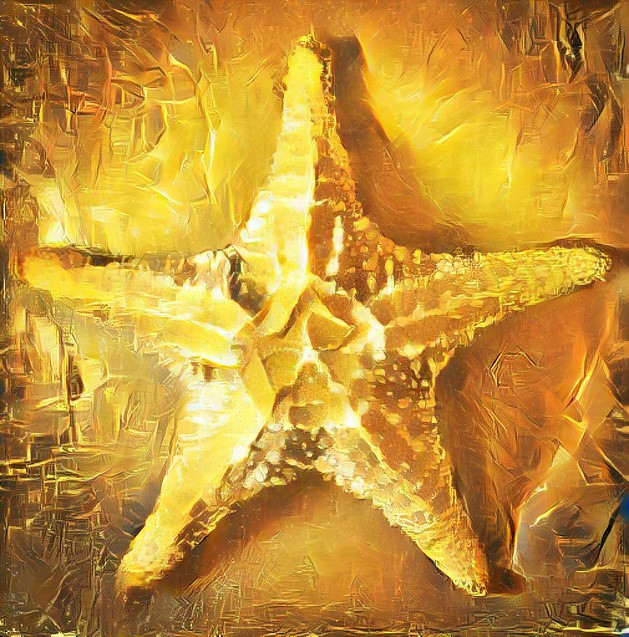 Golden Starfish NFT on Algorand