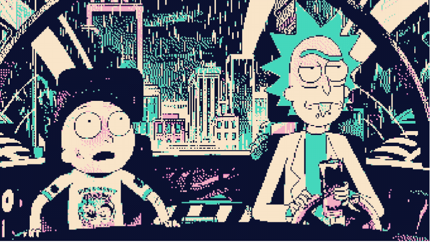 Rainy Day Rick 8-bit