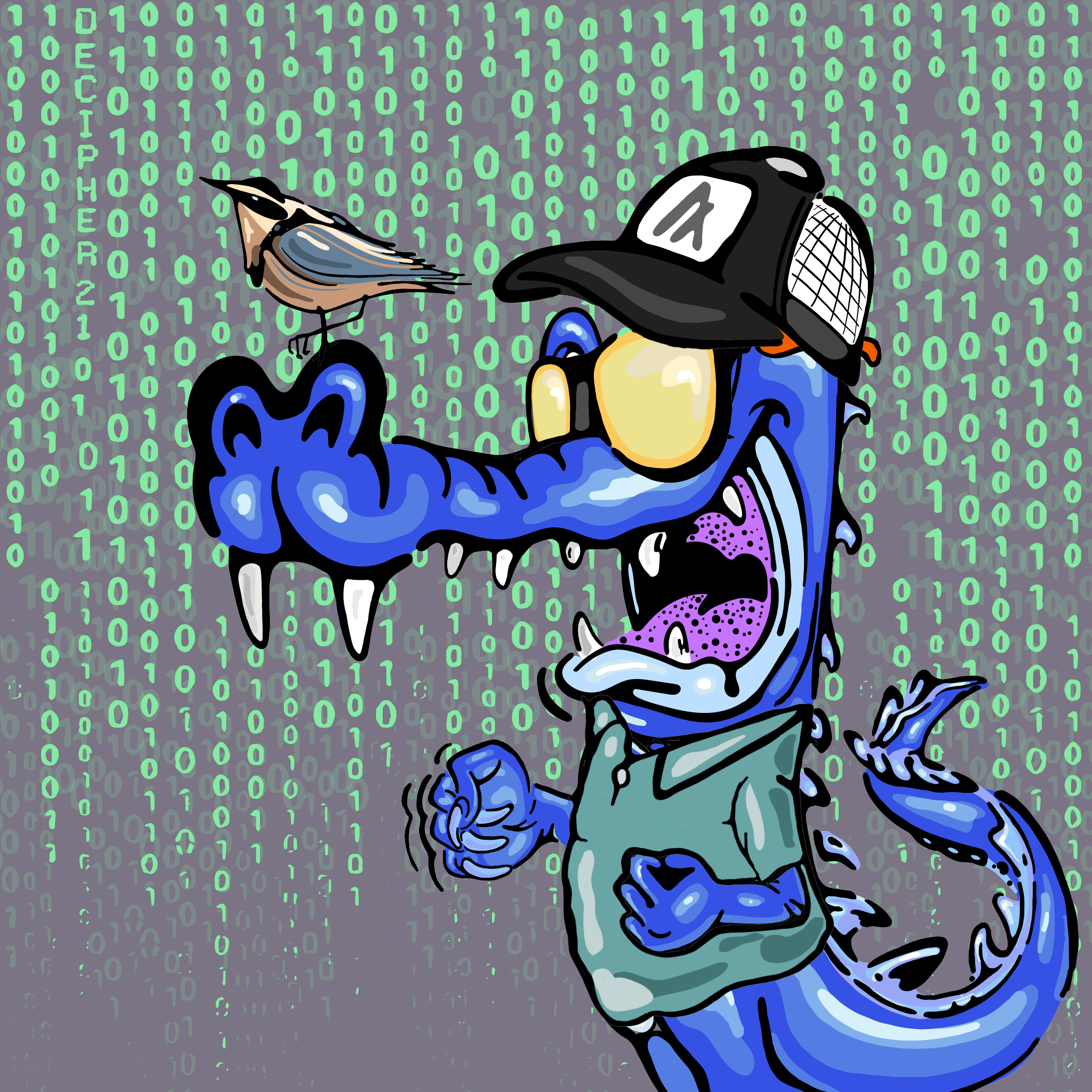 Algo Gator #449 NFT on Algorand