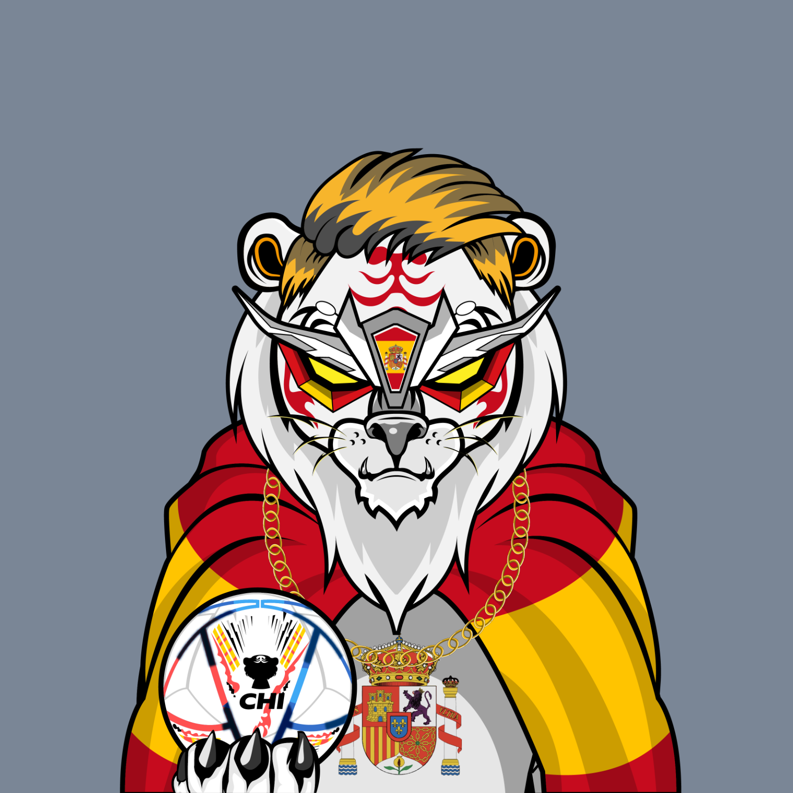 Football TigerChi #0730 NFT on Algorand