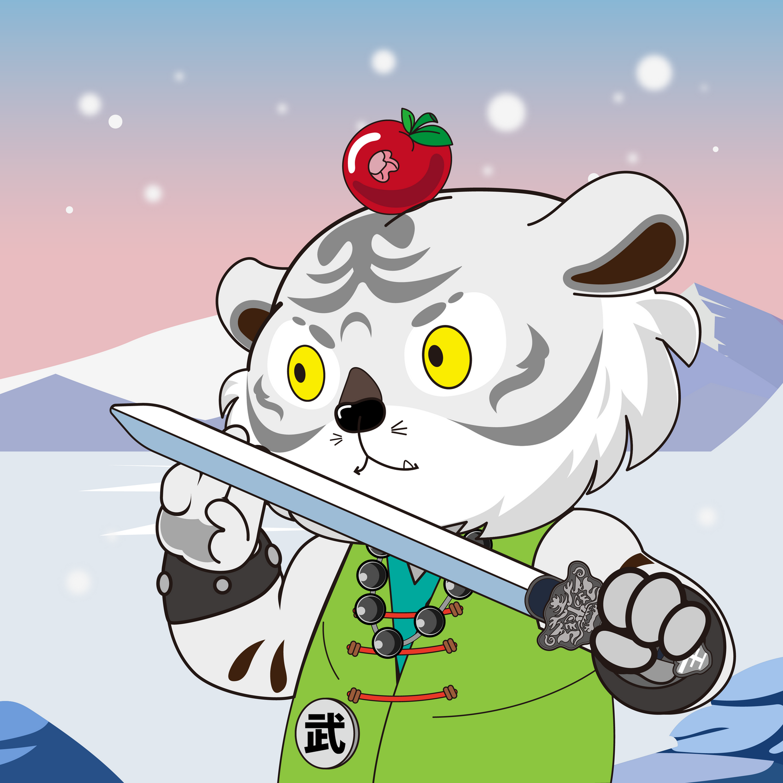 Apprentice TigerChi #191 NFT on Algorand