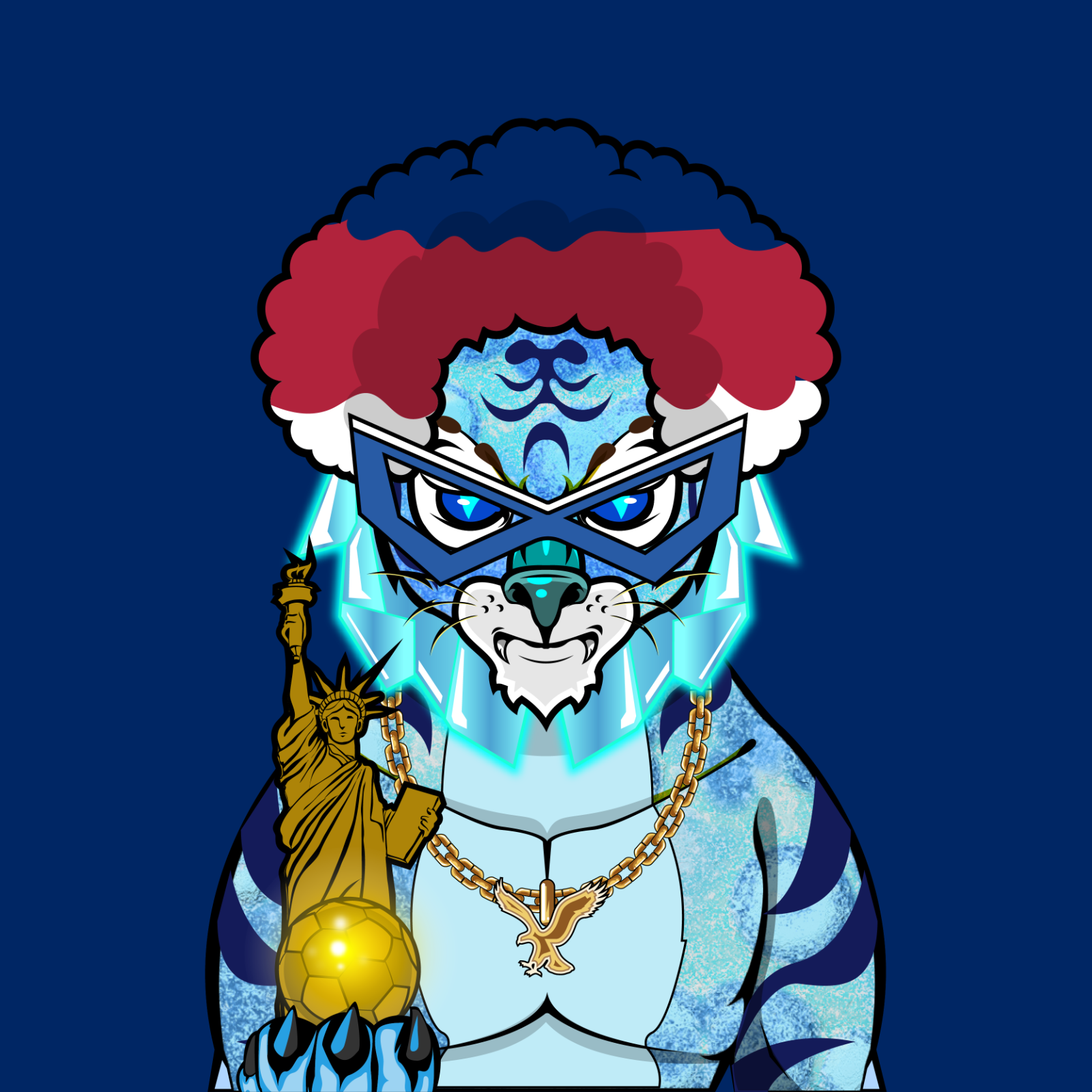 Football TigerChi #1364 NFT on Algorand