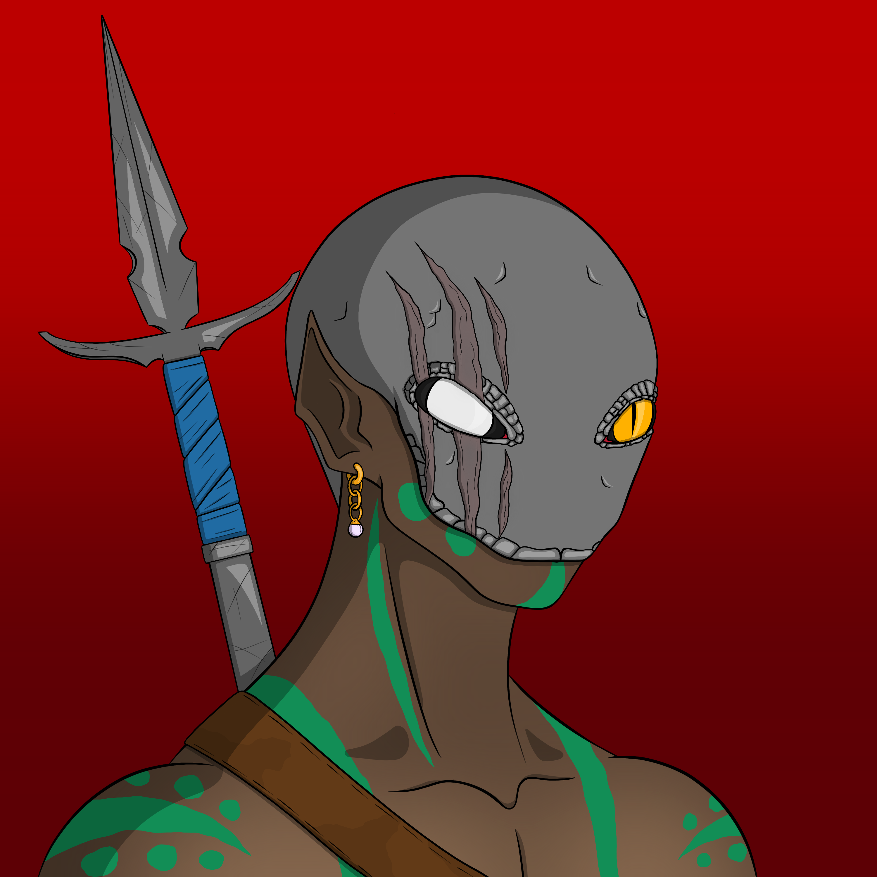 Dark Coin Champion #0077 NFT on Algorand