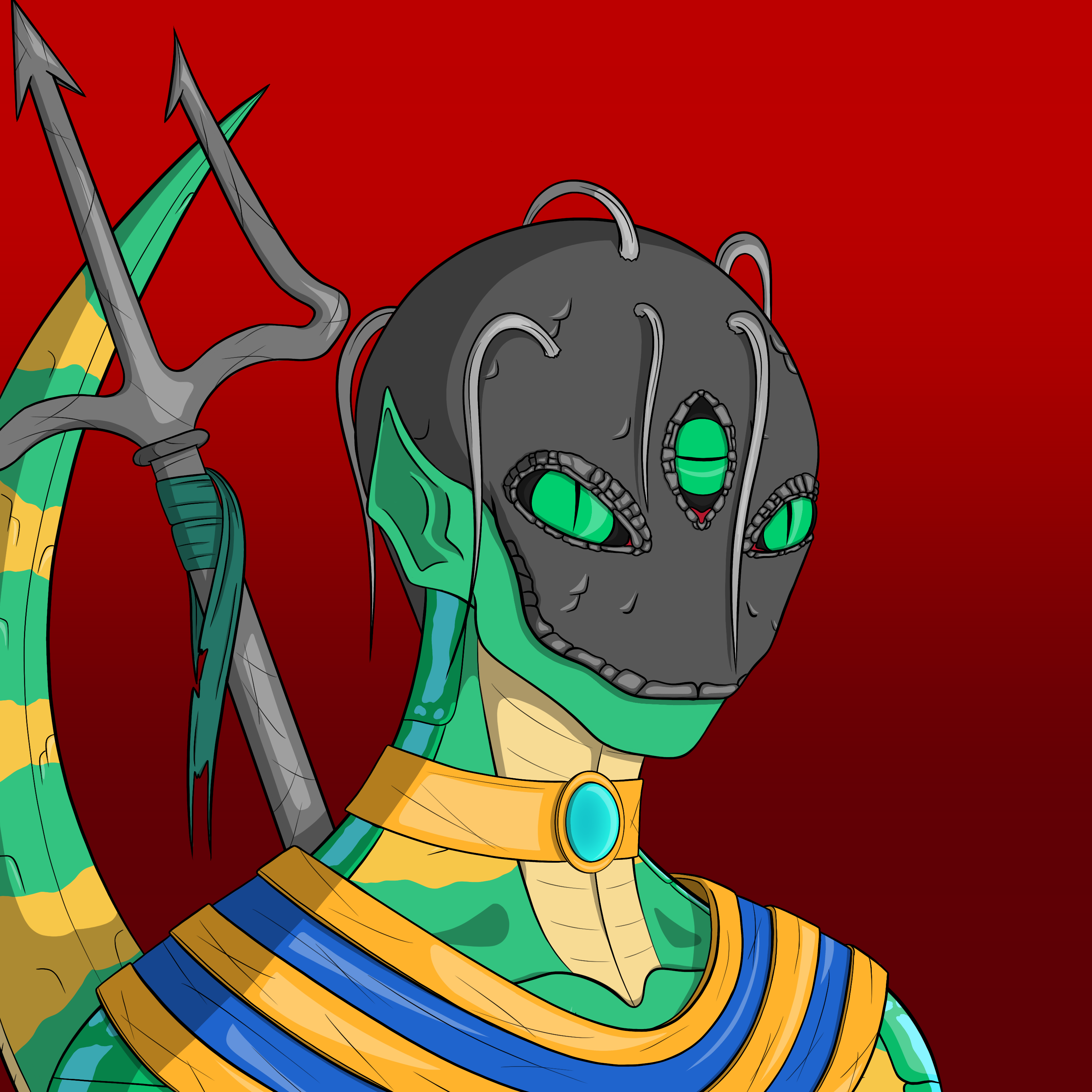 Dark Coin Champion #0553 NFT on Algorand