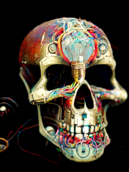 Electric Skull #1