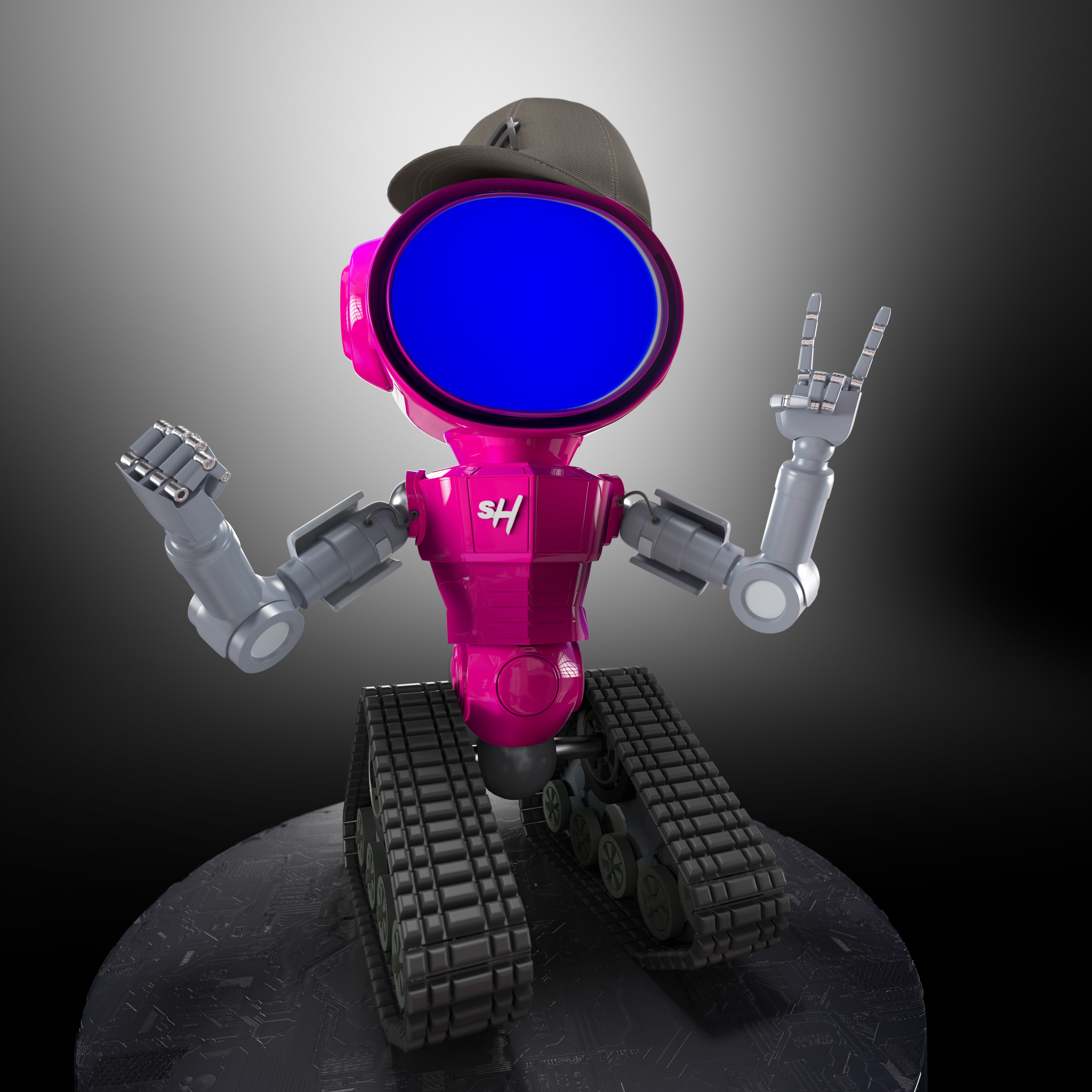 SockBot V1 No. 0008 NFT on Algorand
