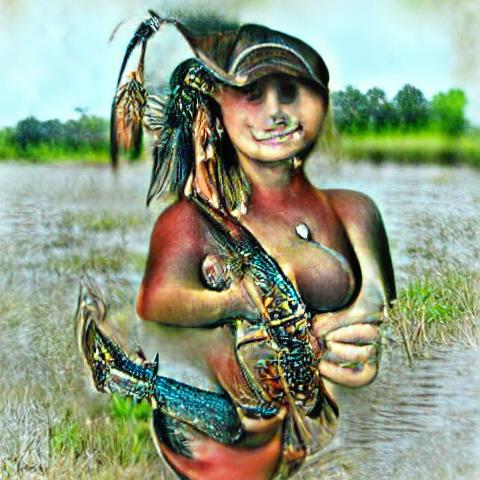 Cajun Girl NFT on Algorand