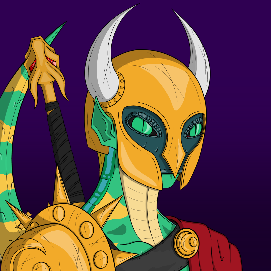 Dark Coin Champion #0045 NFT on Algorand