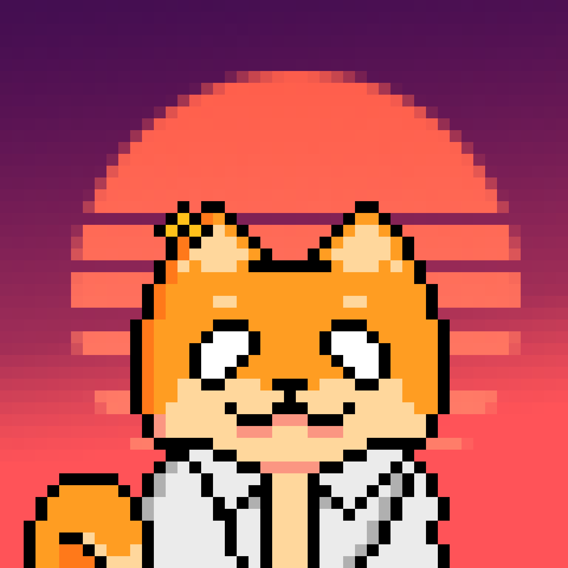 Pixel Inu #379 NFT on Algorand