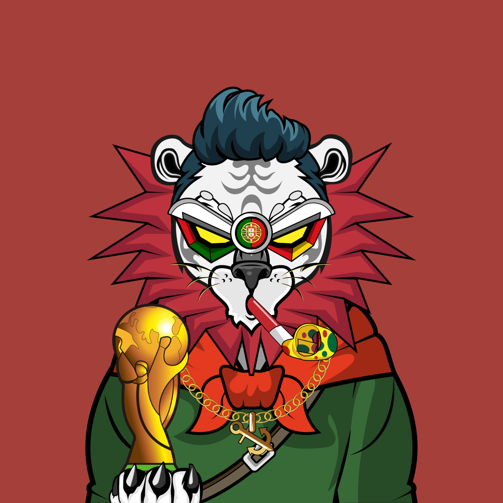 Football TigerChi #0438 NFT on Algorand