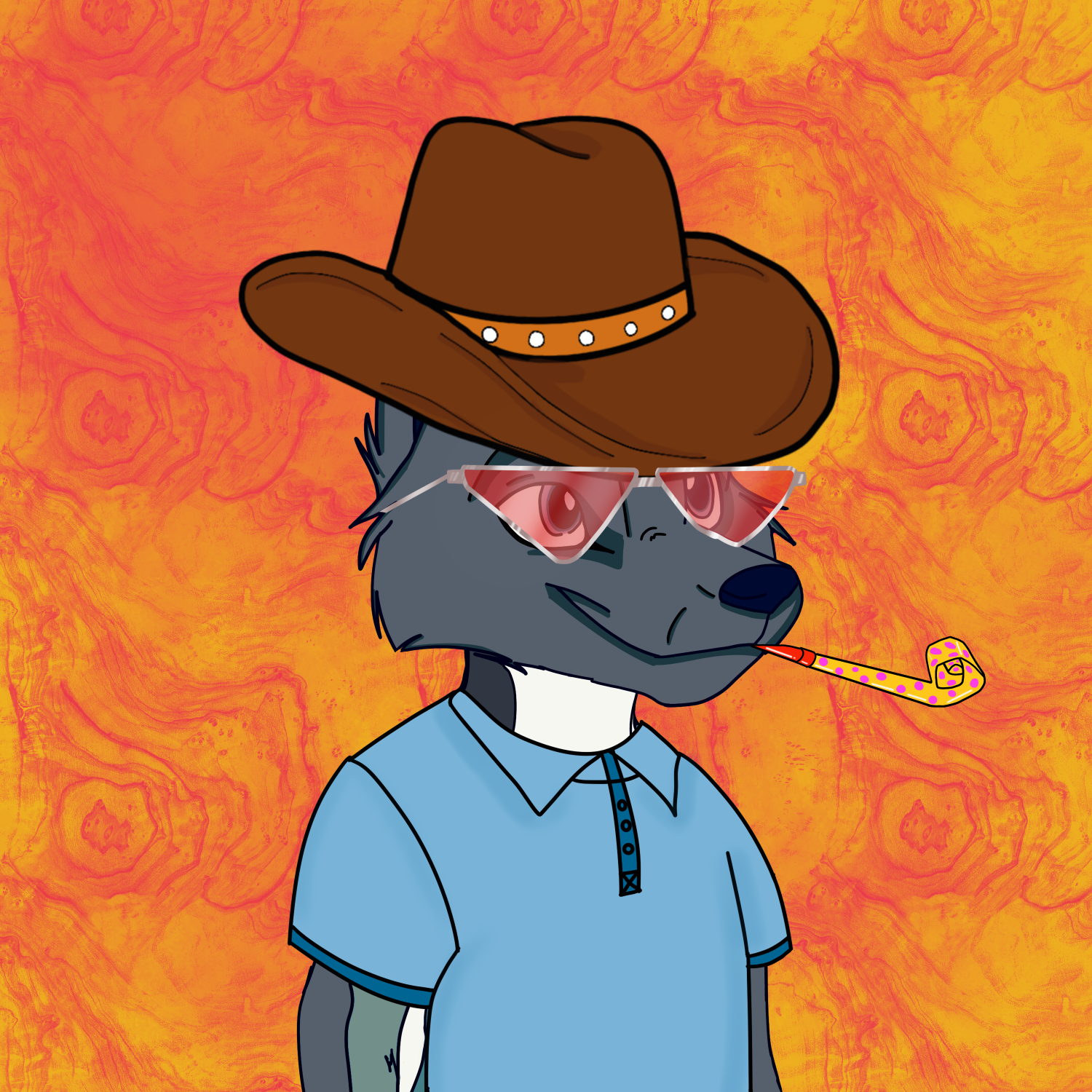 AlgoFoxy #124 NFT on Algorand