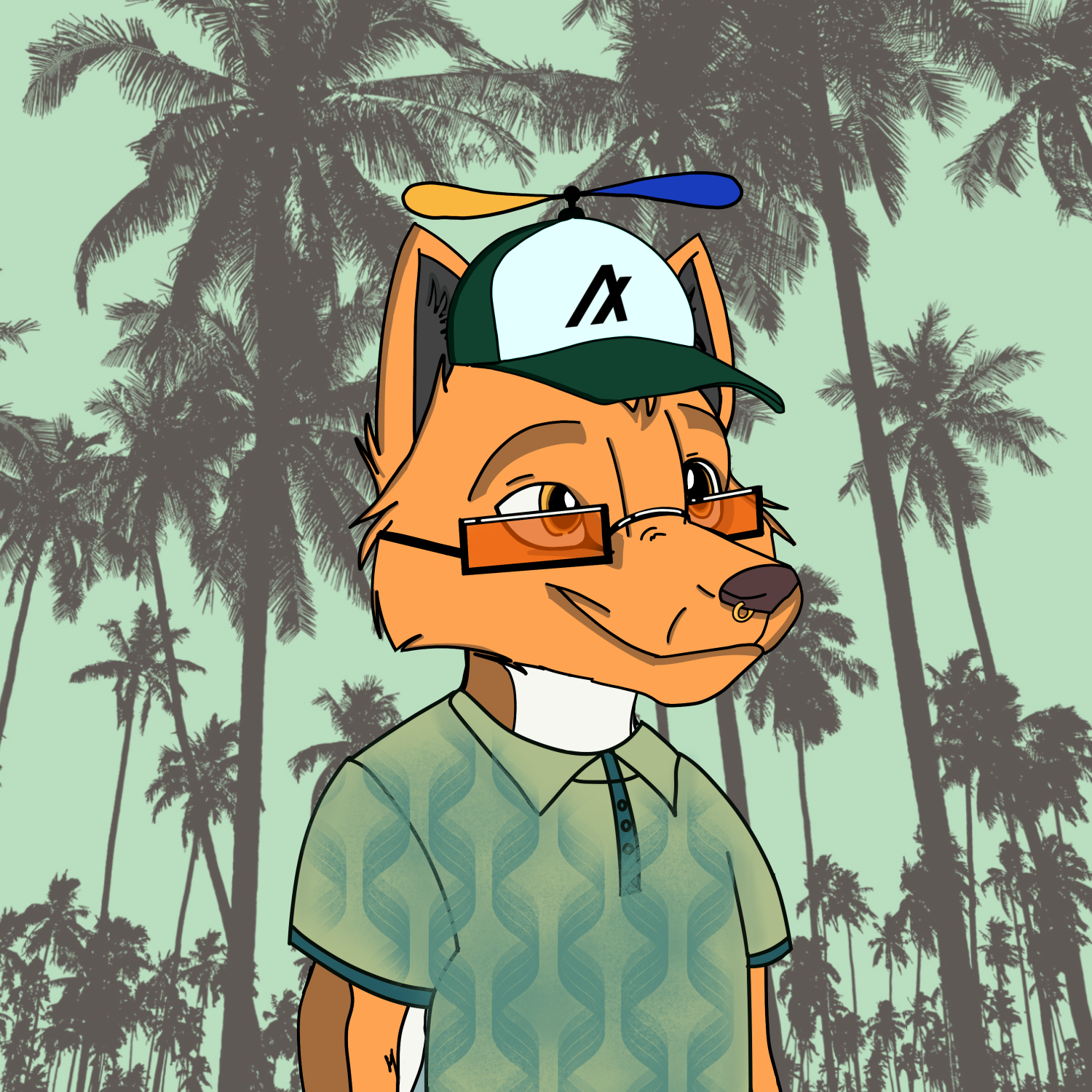 AlgoFoxy #155 NFT on Algorand