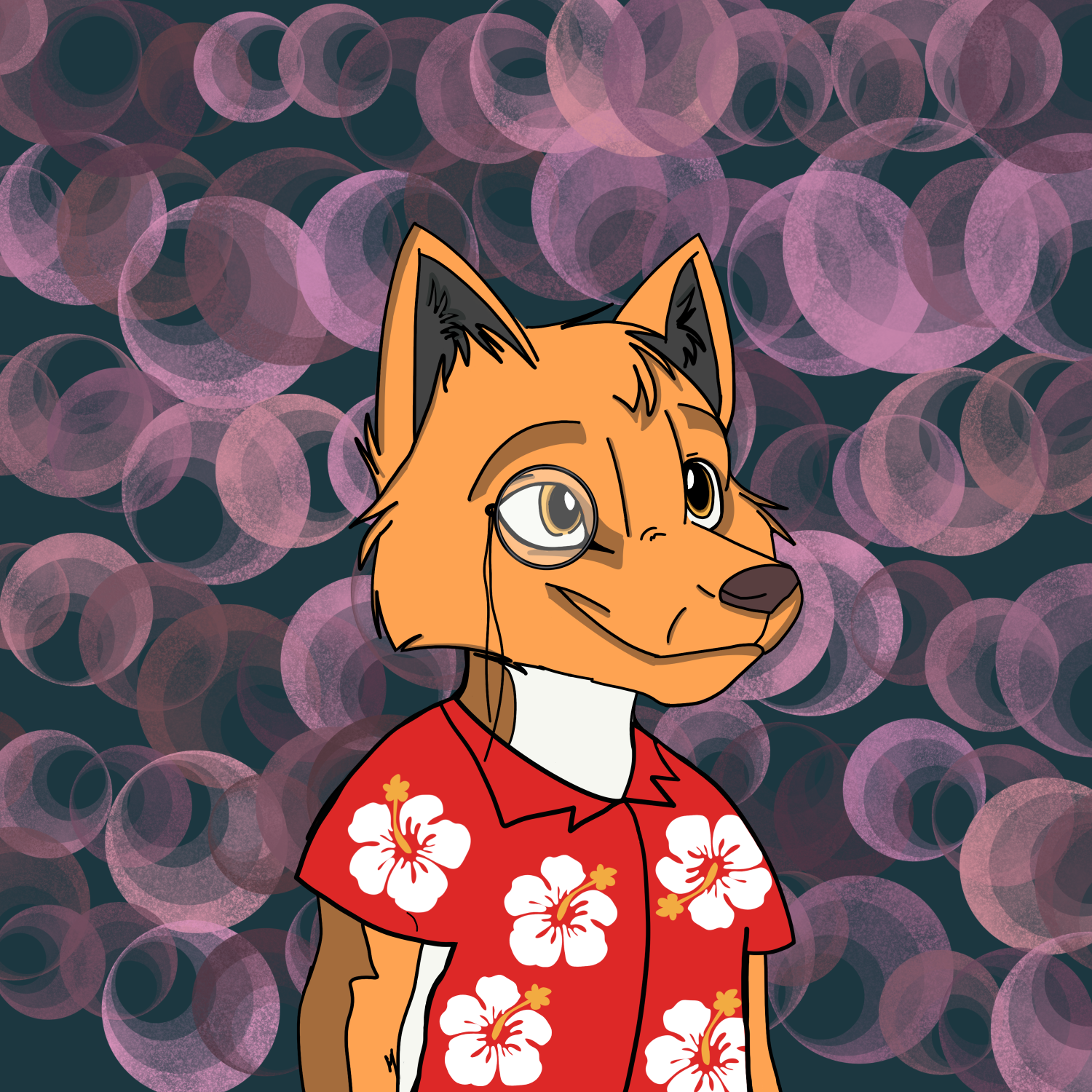 AlgoFoxy #160 NFT on Algorand
