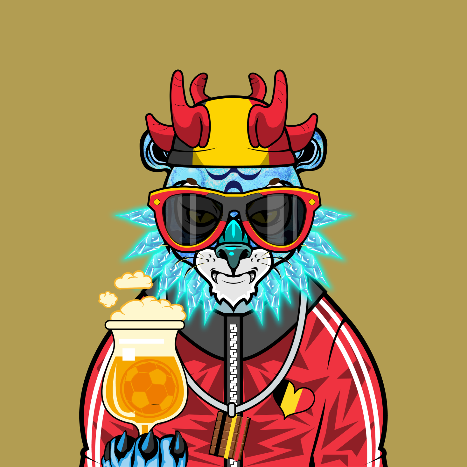 Football TigerChi #0911 NFT on Algorand