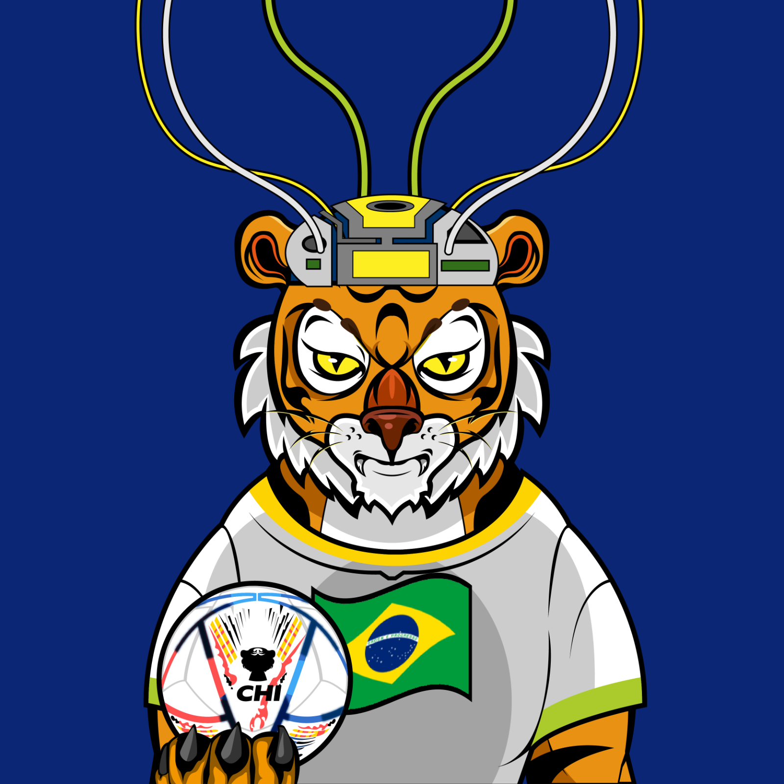 Football TigerChi #1811 NFT on Algorand