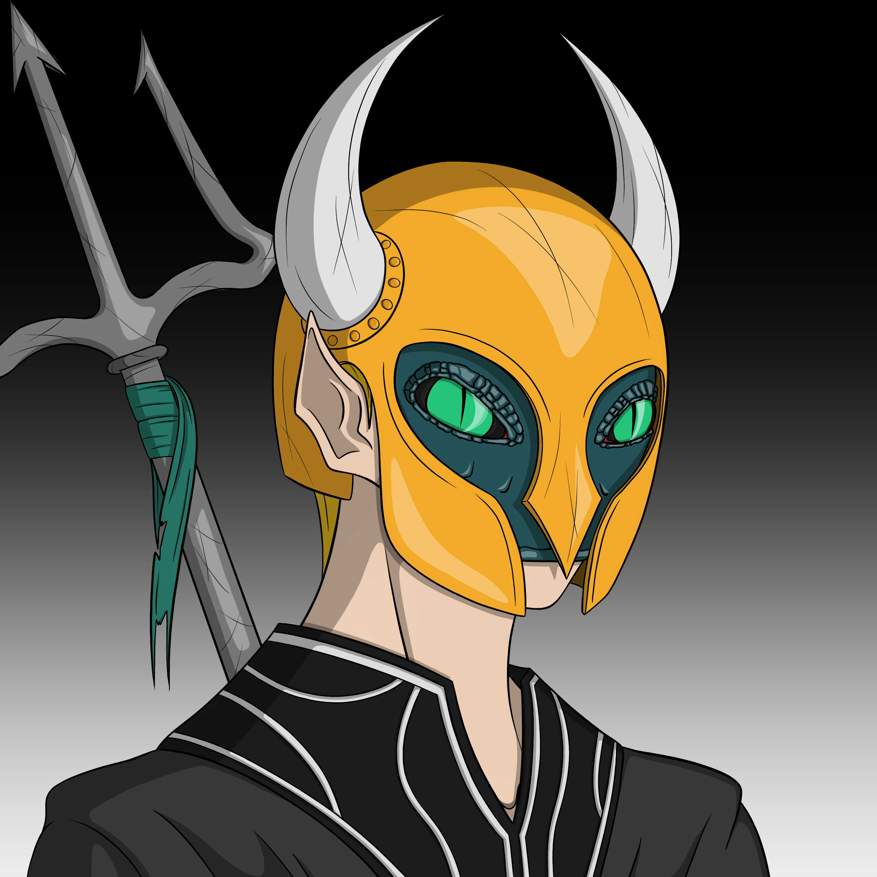 Dark Coin Champion #0213 NFT on Algorand