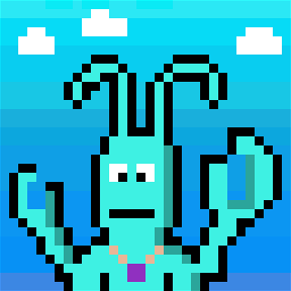 Pixel Lobster #387