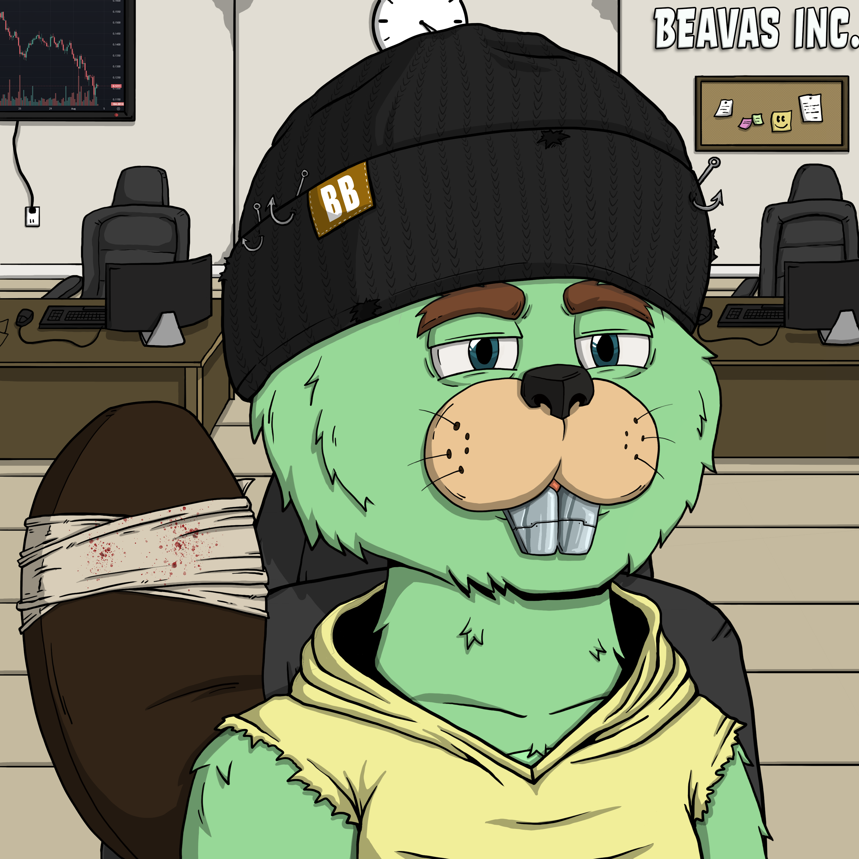 Beava Buds #967 NFT on Algorand