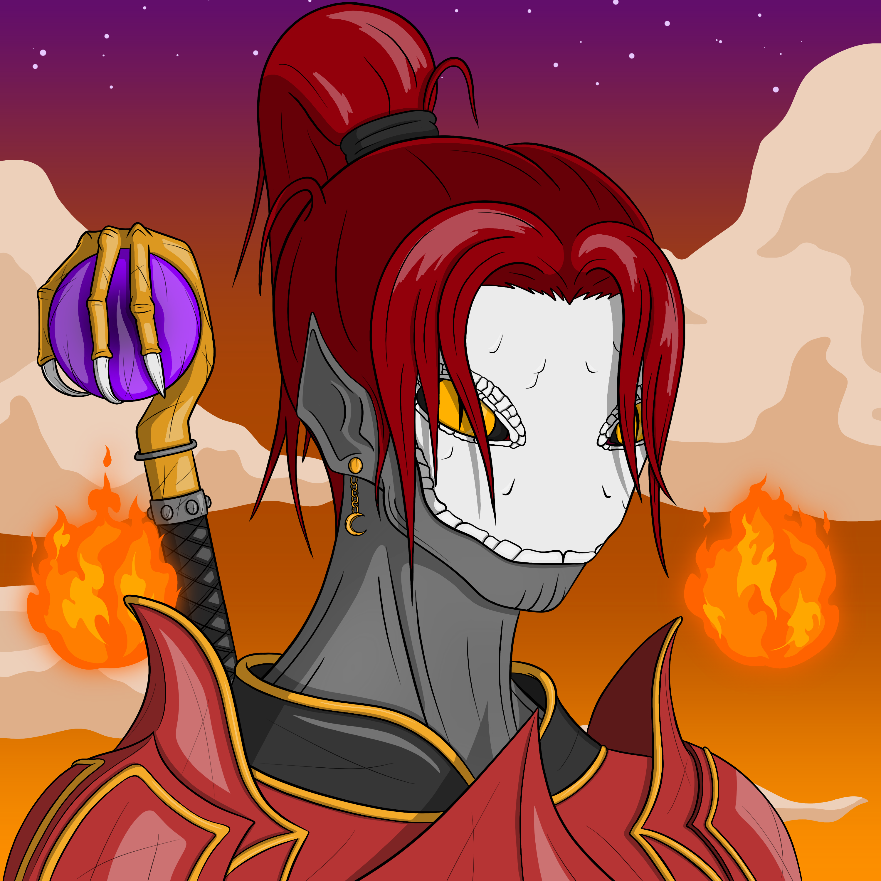 Dark Coin Champion #0131 NFT on Algorand