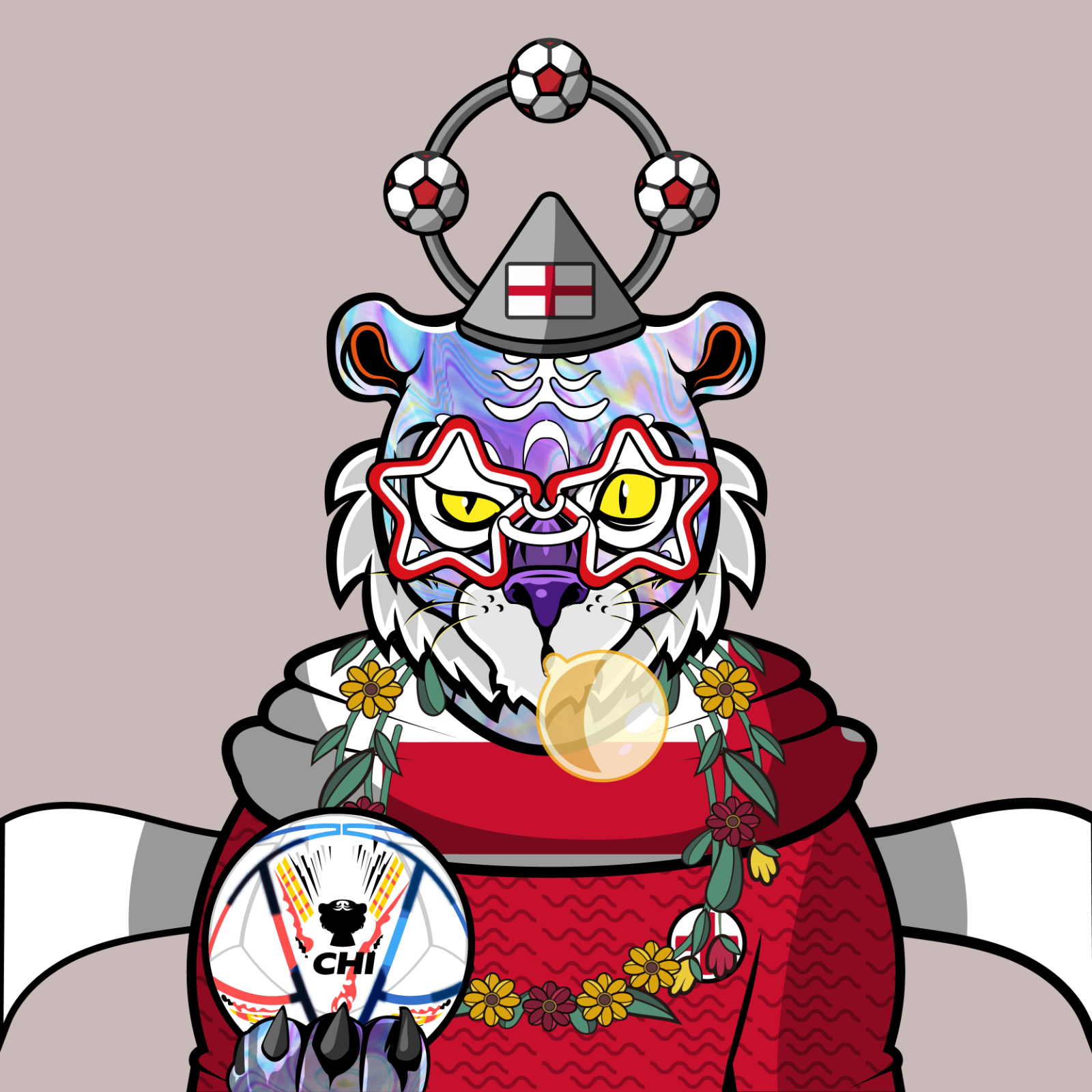 Football TigerChi #0870 NFT on Algorand