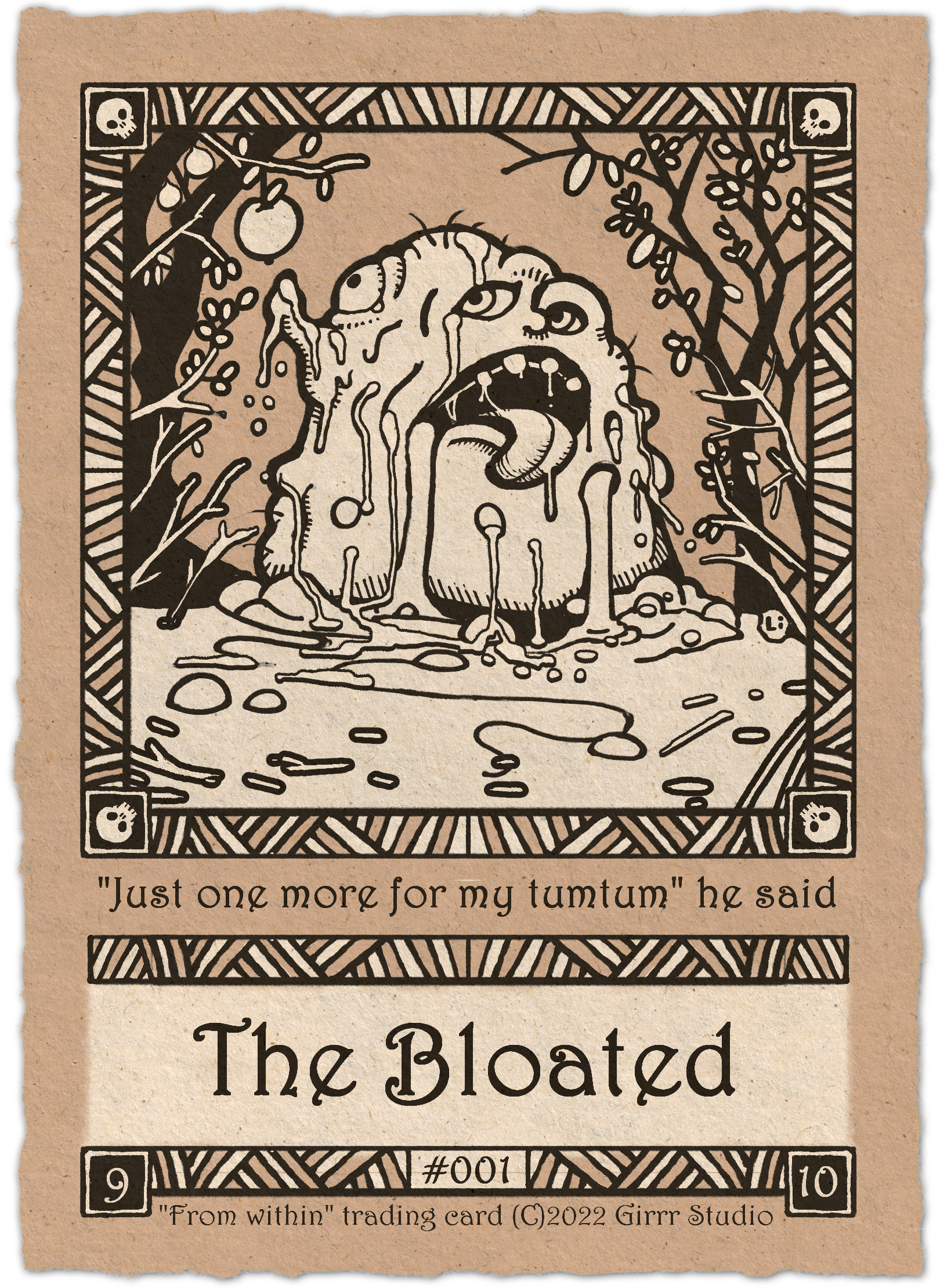 The Bloated #9 NFT on Algorand