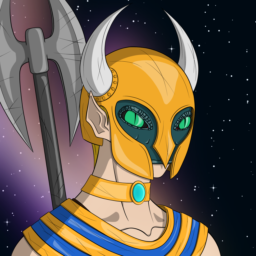 Dark Coin Champion #0348 NFT on Algorand