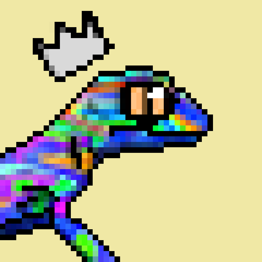 Pixel Geko: #0154 NFT on Algorand
