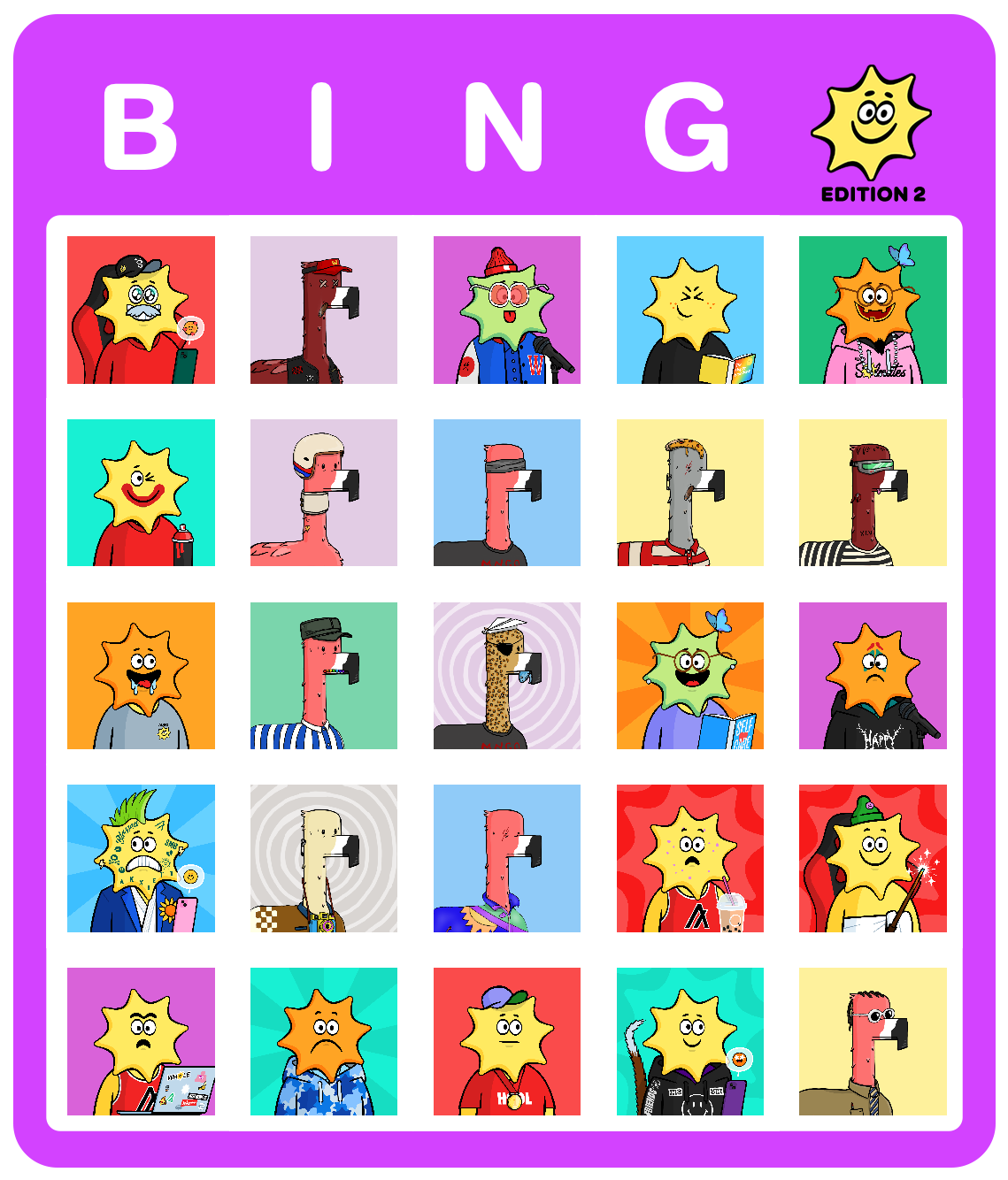 Solmate Bingo Ed. 2 #18 NFT on Algorand