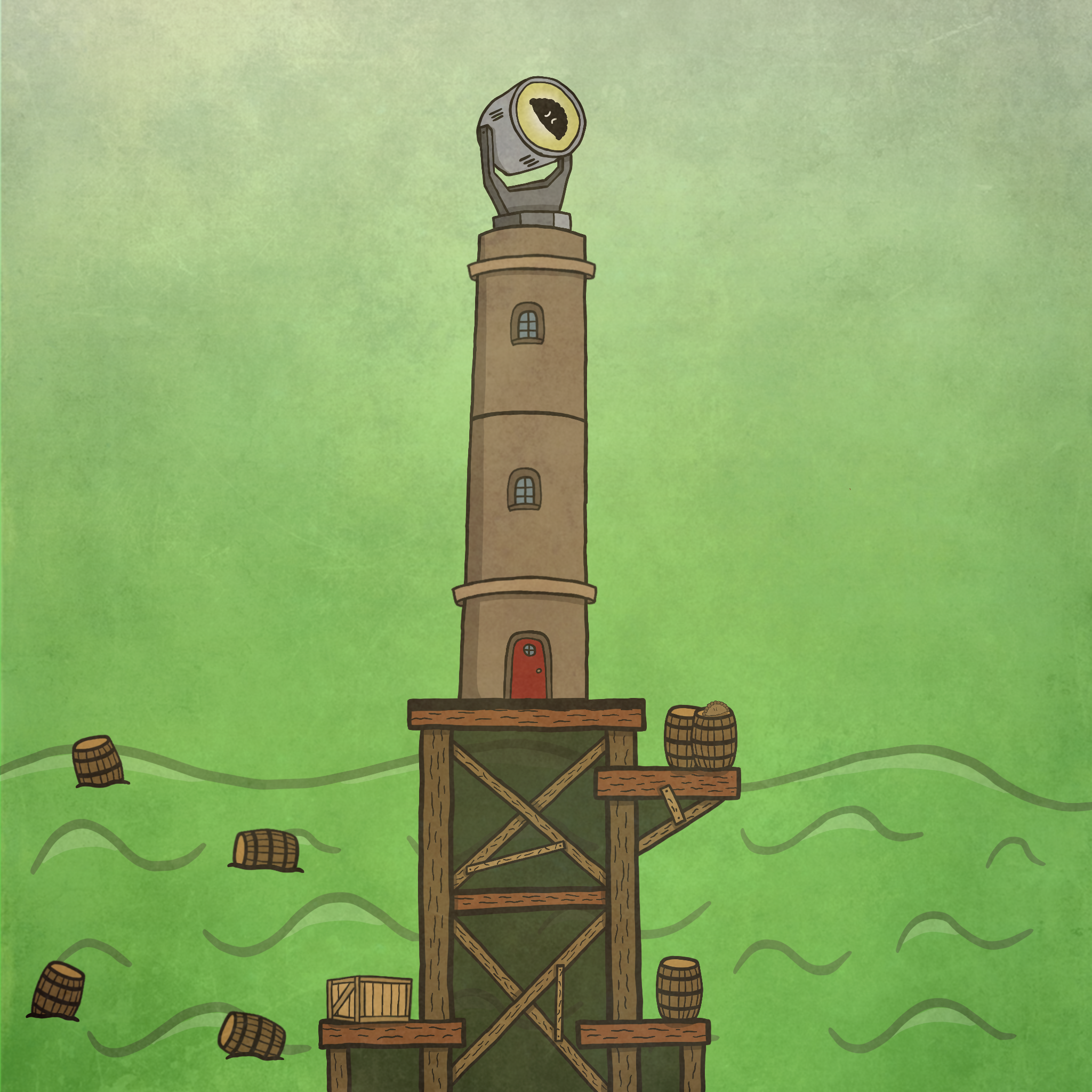 The Lighthouse #0157 NFT on Algorand